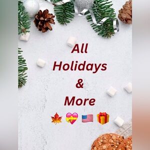 Christmas•Thanksgiving•Halloween•Easter•Etc‎